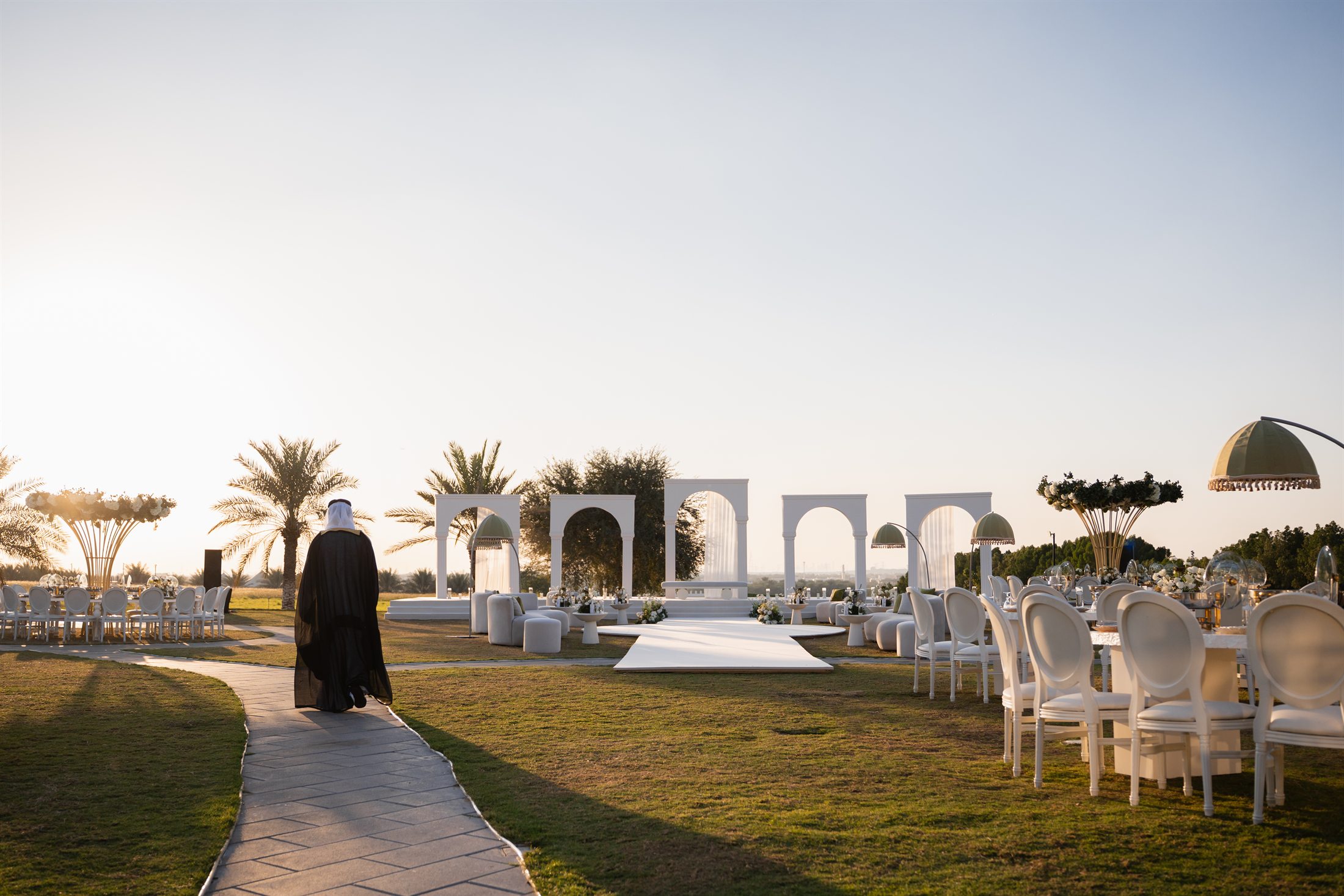 Luxury catwalk event styling